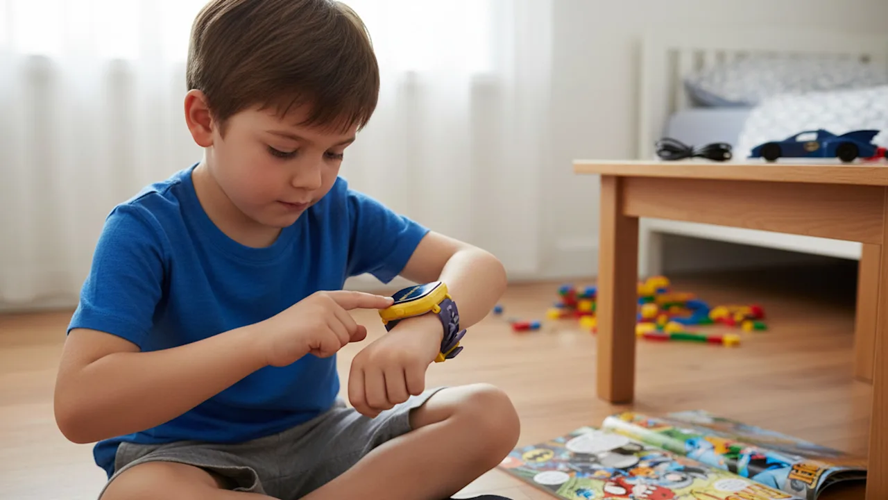 The Batman Watch That Takes Photos and Plays Music