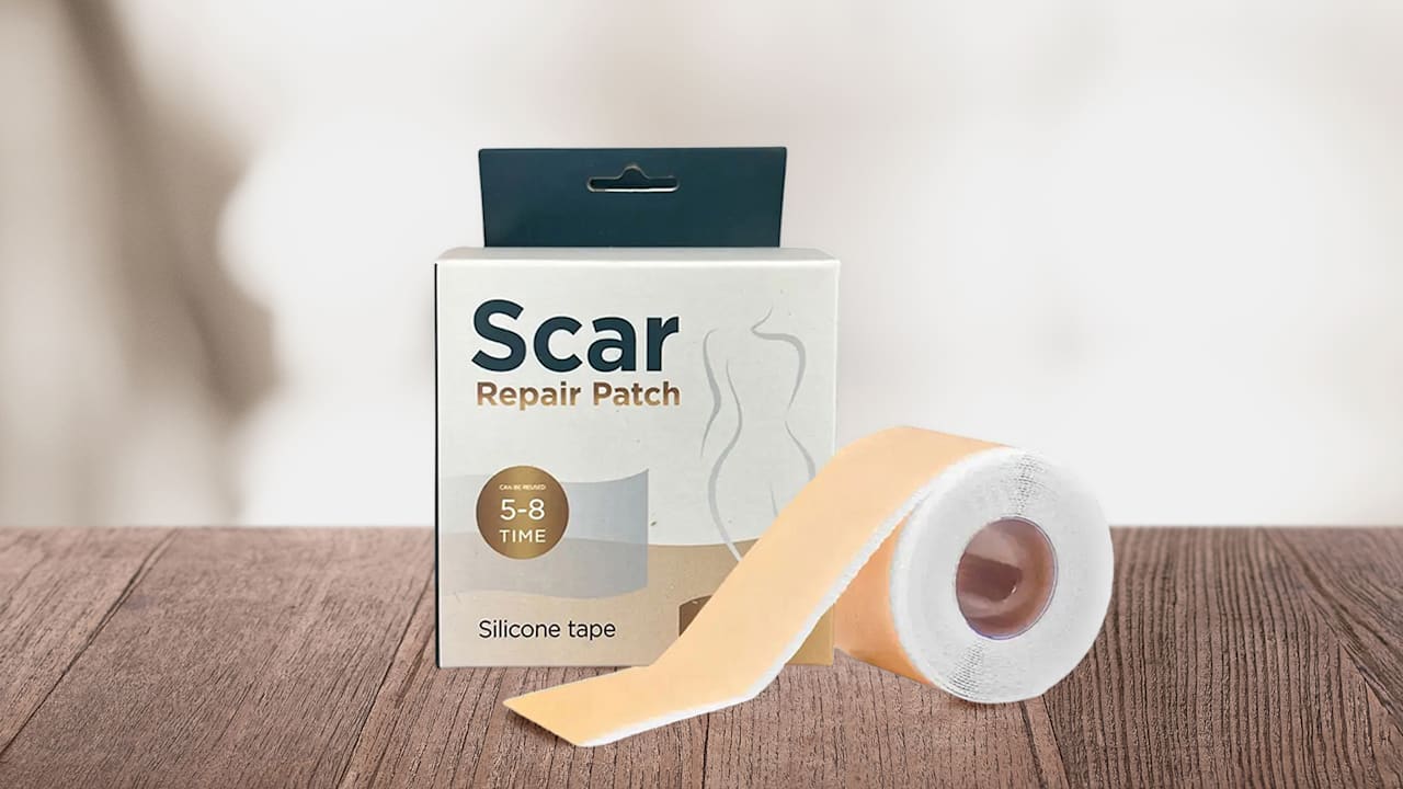 Titan Comfortable Painless Silicone Medical Scar Tape Rolls
