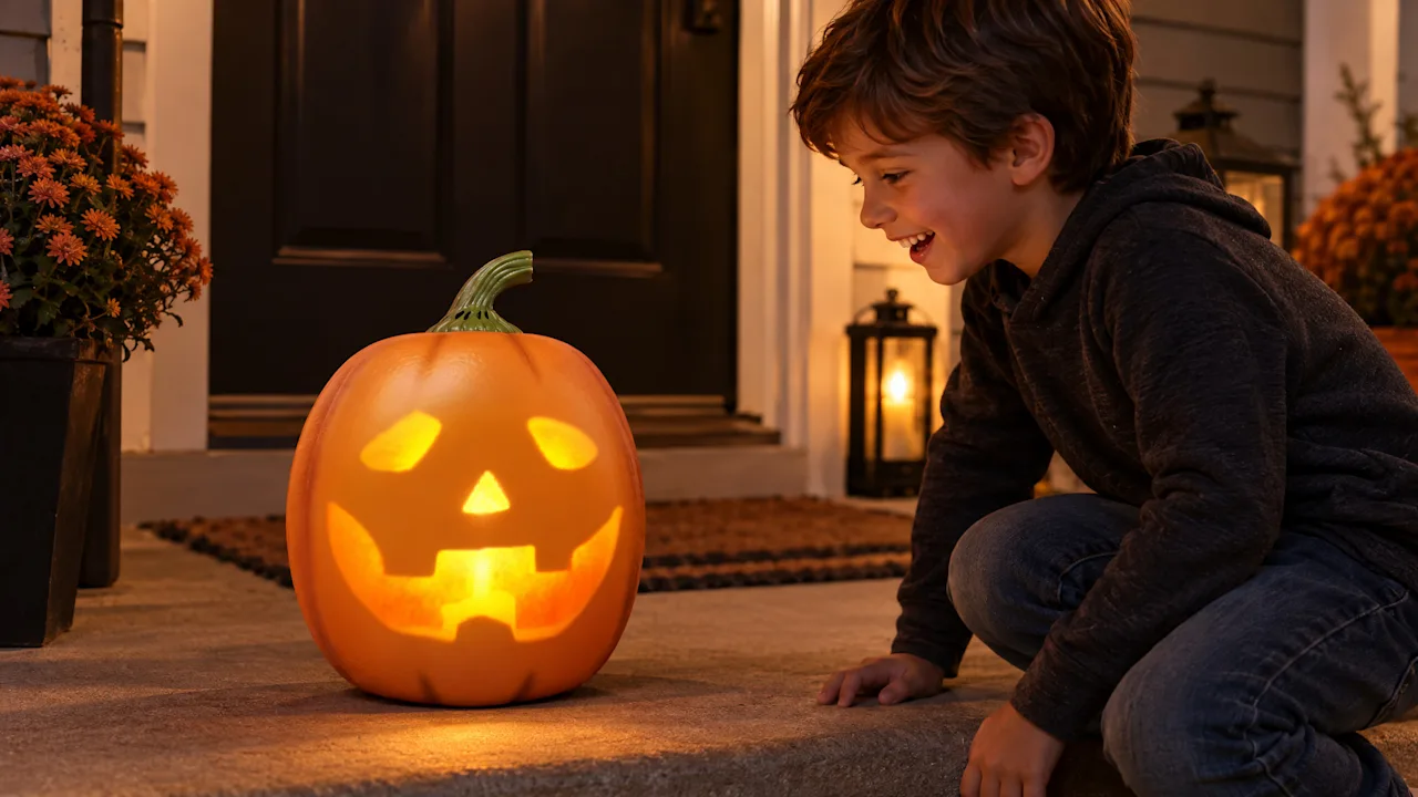 The 12” Animated Talking Jack-O-Lantern