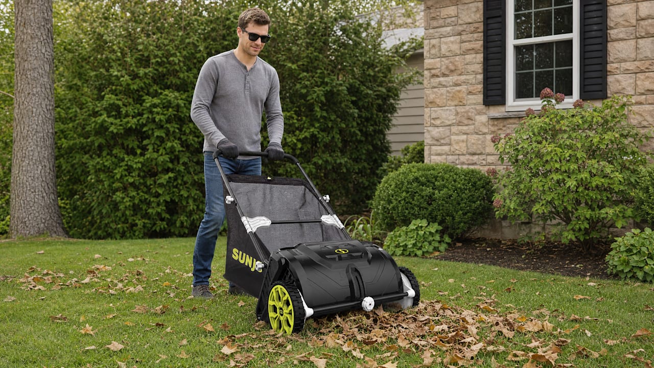 The Lawn And Leaf Sweeper