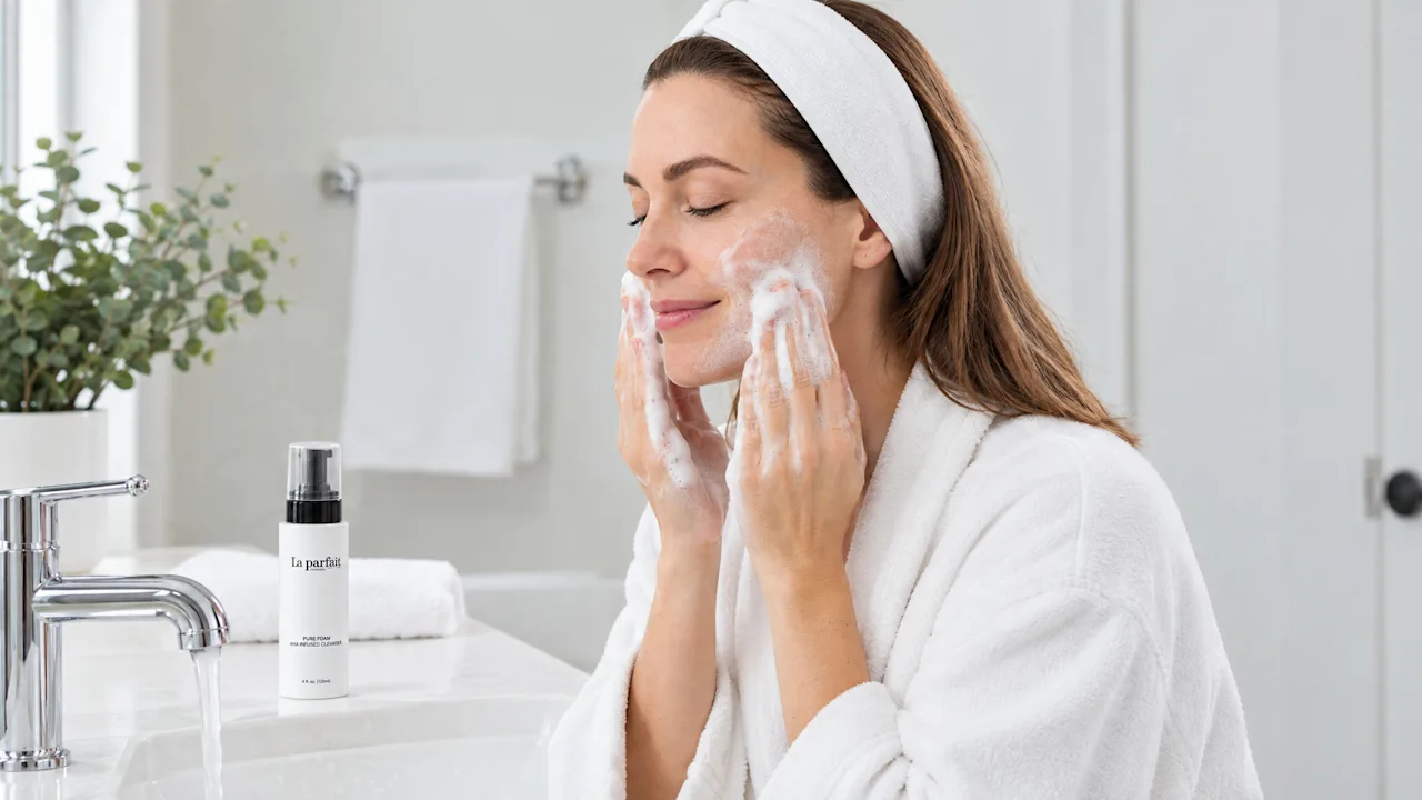 La Parfait Pure Foam AHA Infused Cleanser