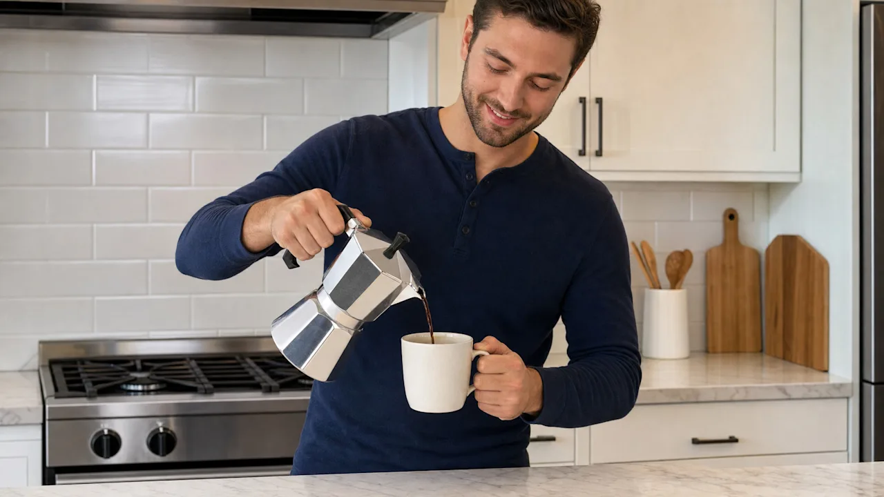 KitchenSense Stovetop Coffee Maker