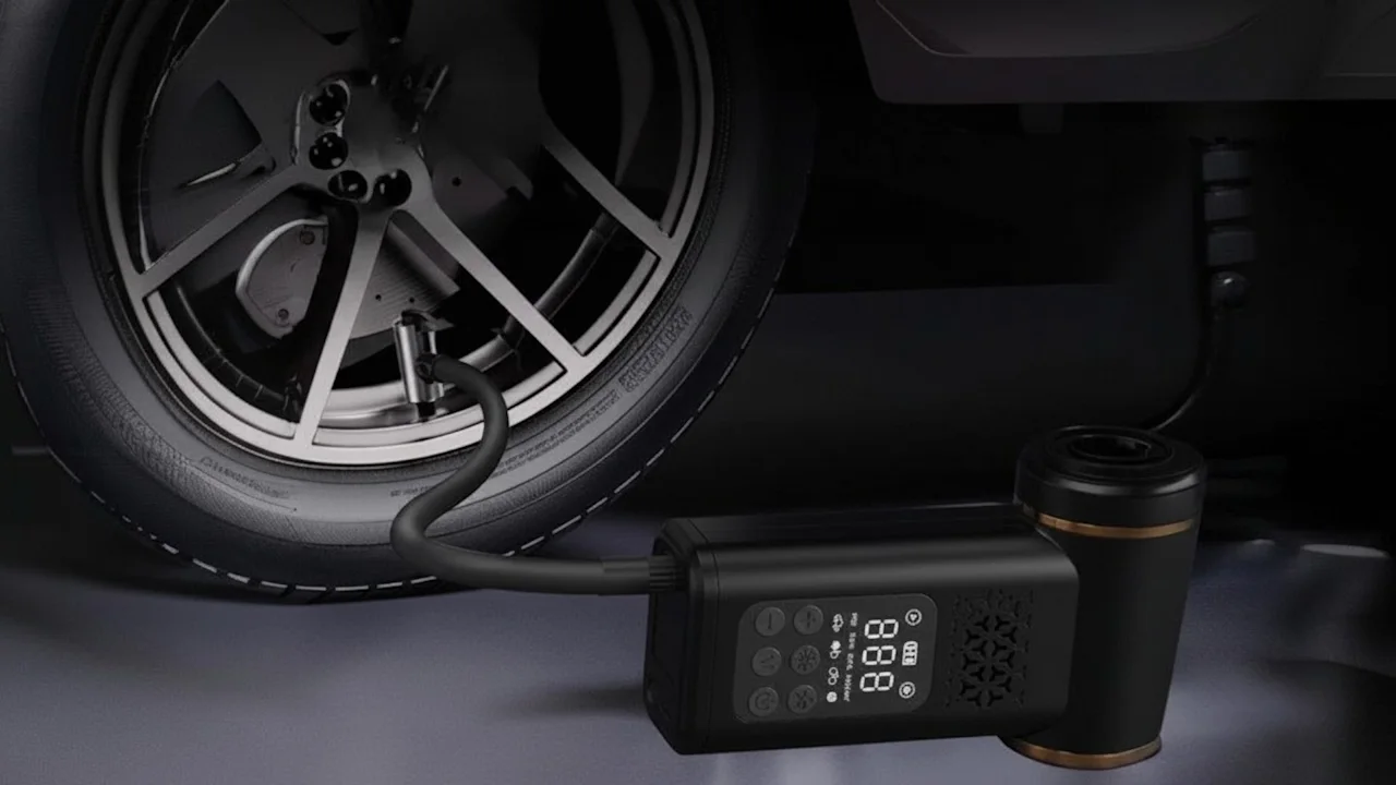 Parsecs 3-in-1 Rechargeable Cordless Tire Inflator, Vacuum and Blower