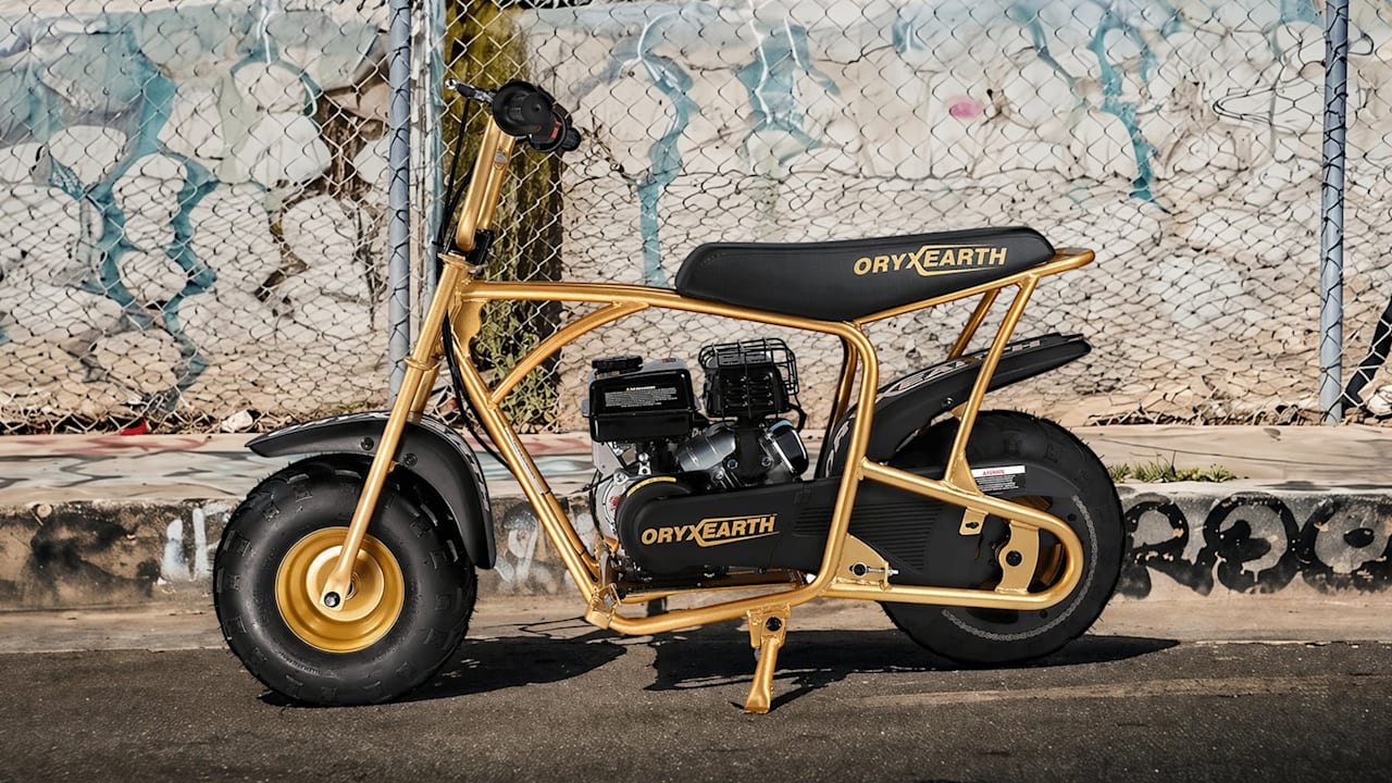 The Gold Limited-Edition Mini Bike