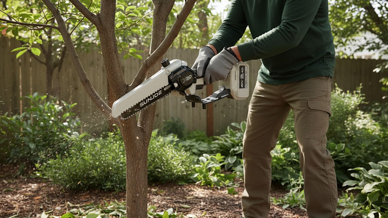 The Cordless Pruning Saw