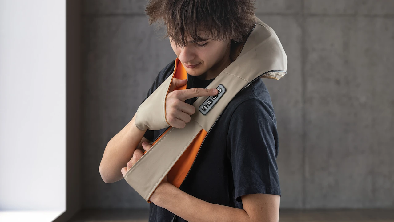 NuvōMed Shiatsu Neck & Shoulder Massager with Heat