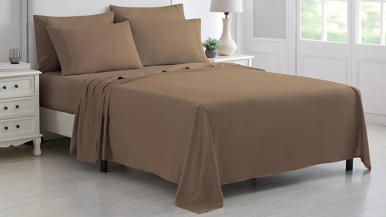 Kathy Ireland Juego de Sábanas Lujo de Microfibra de 6 Piezas