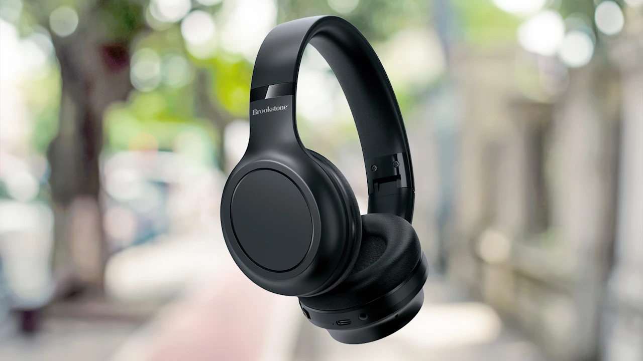 Brookstone Sonic Seclude ANC Wireless Headphones