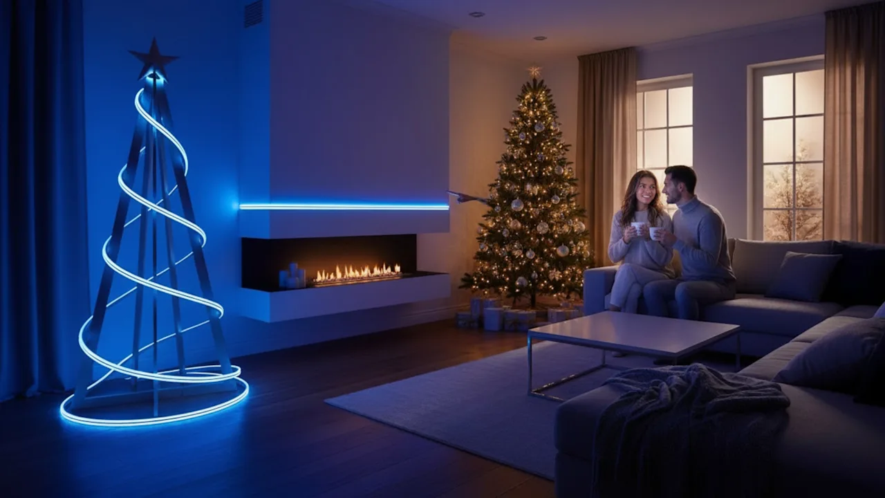 Geeni Prisma Neoflex Smart Wi-Fi Neon LED 16.4ft Strip Light