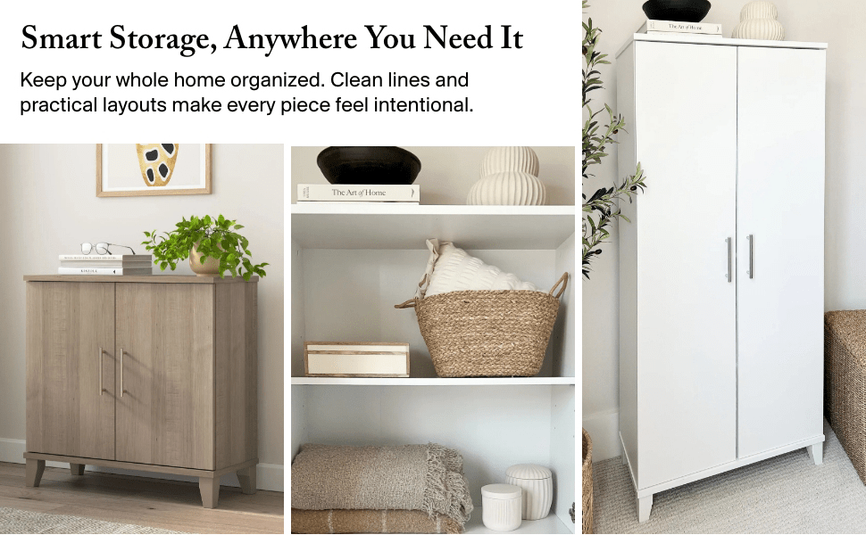 Somerset Small Storage Cabinet with Doors and Shelves — panel 6