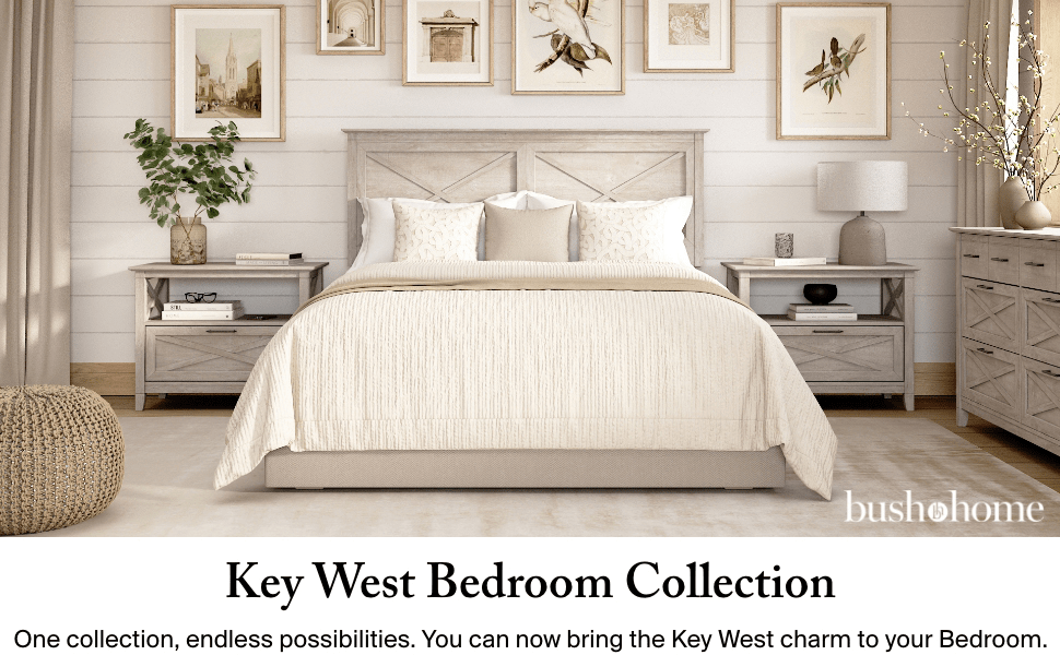 Bush Home Key West 4 Drawer Dresser — panel 1