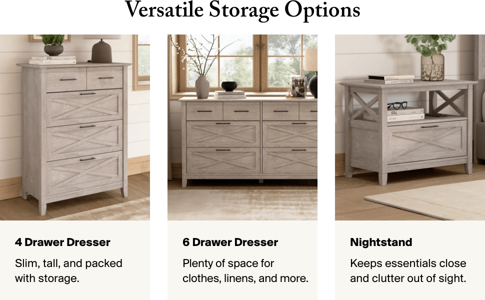 Bush Home Key West 4 Drawer Dresser — panel 5