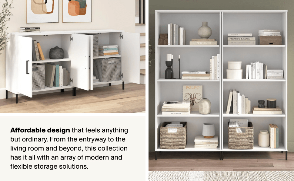 Essence 4 Shelf Bookcase — panel 4