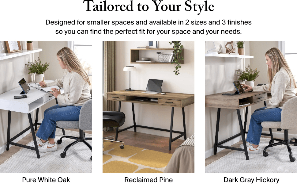 Steele 54W Writing Desk — panel 3