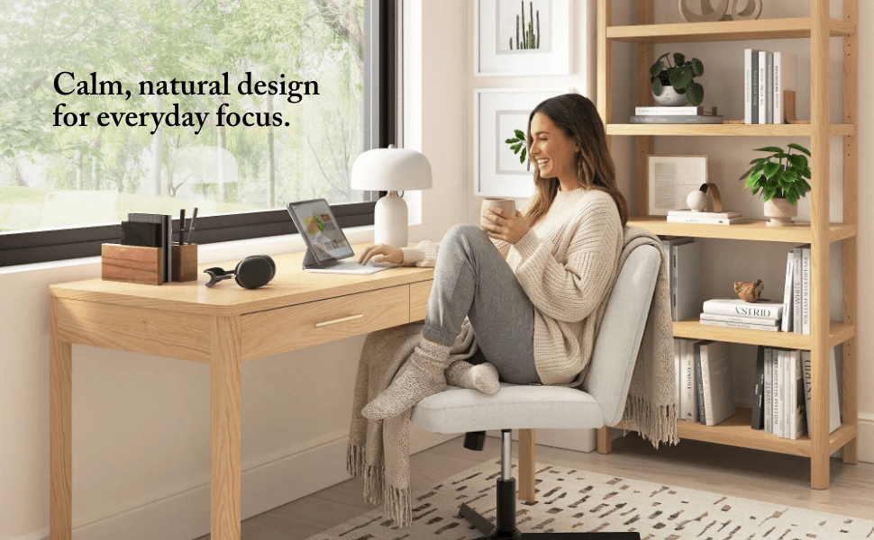 Bush Home Vera 54W Writing Desk — panel 1