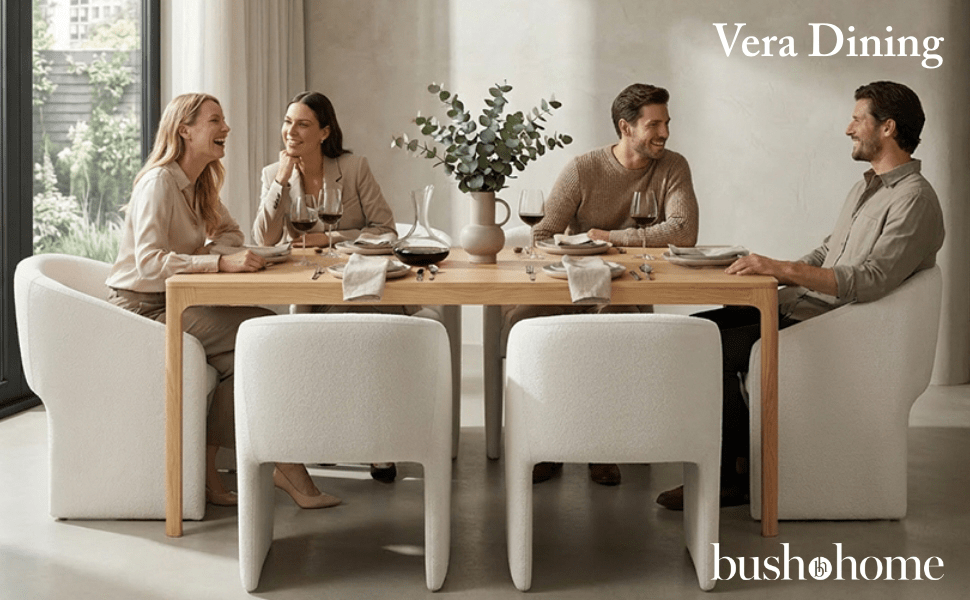 Bush Home Vera 70W Dining Table — panel 6