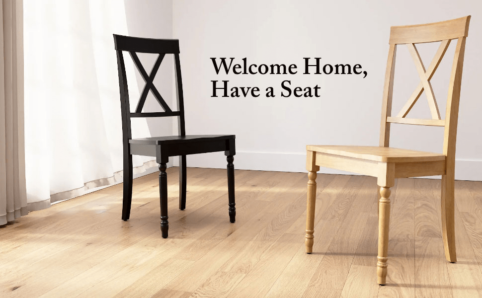 Sterling Cross Back Dining Chairs - Set of 2 — panel 2