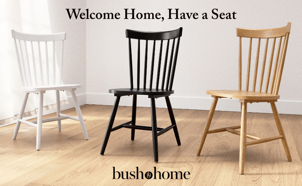 Windsor High Back Spindle Dining Chairs - Set of 2 — panel 1
