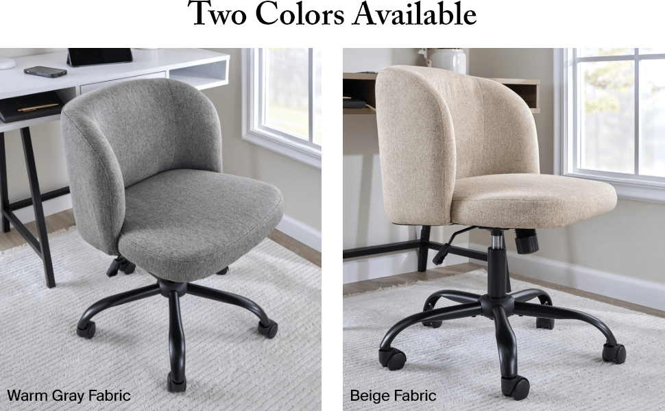 Pembroke Armless Desk Chair for Home Office — panel 4