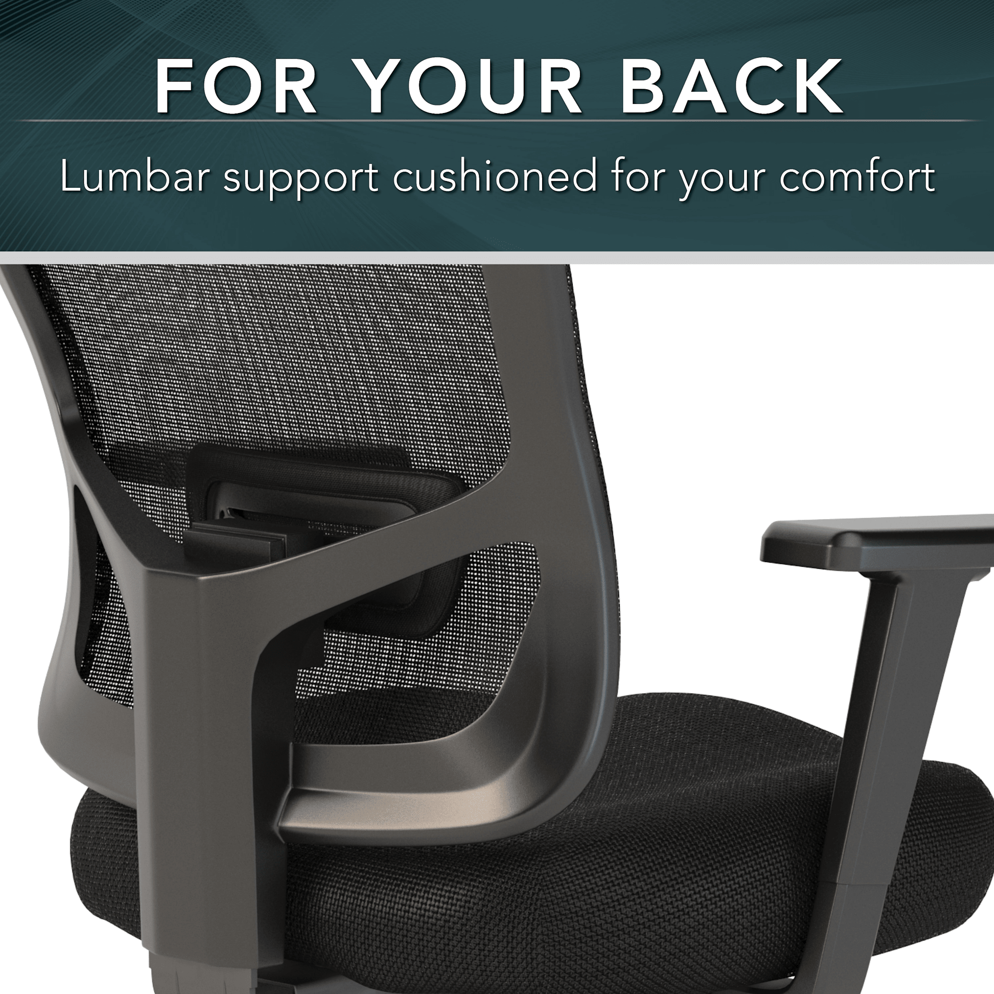 Custom Comfort High Back Multifunction Mesh Executive Office Chair — panel 2