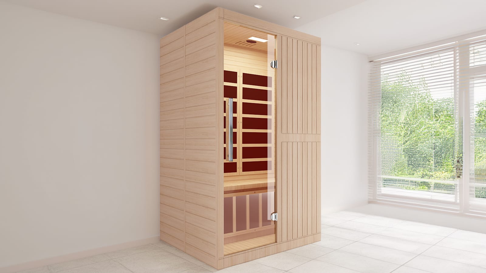 The Two-Person Infrared Home Sauna