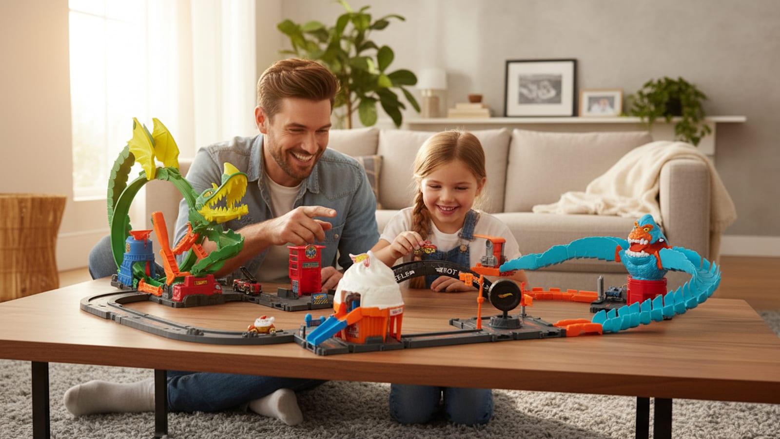 The Hot Wheels City 4-Playset Bundle