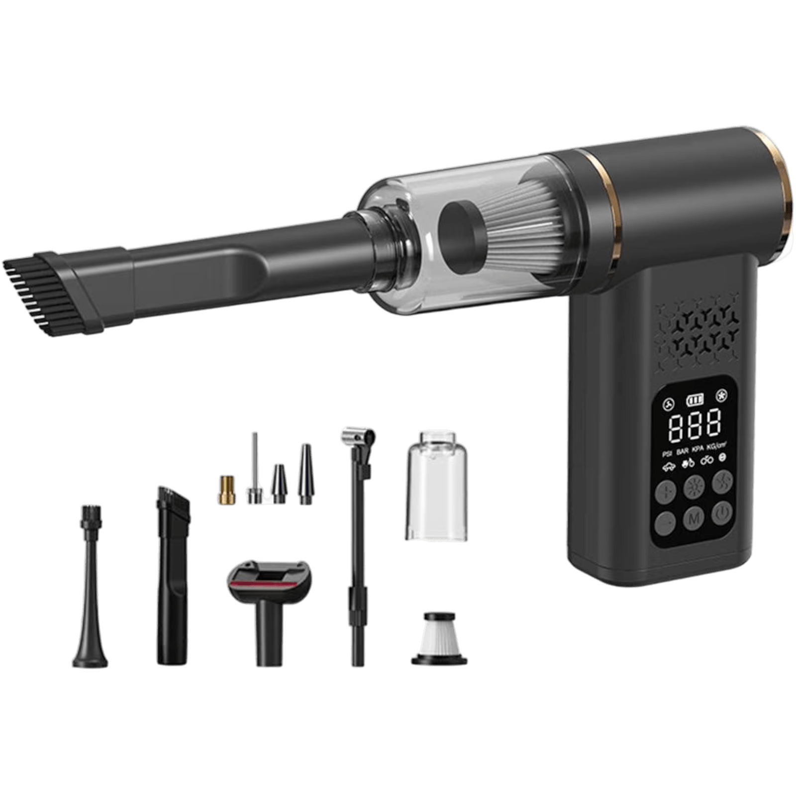The 3-in-1 Tire Inflator, Vacuum, and Blower
