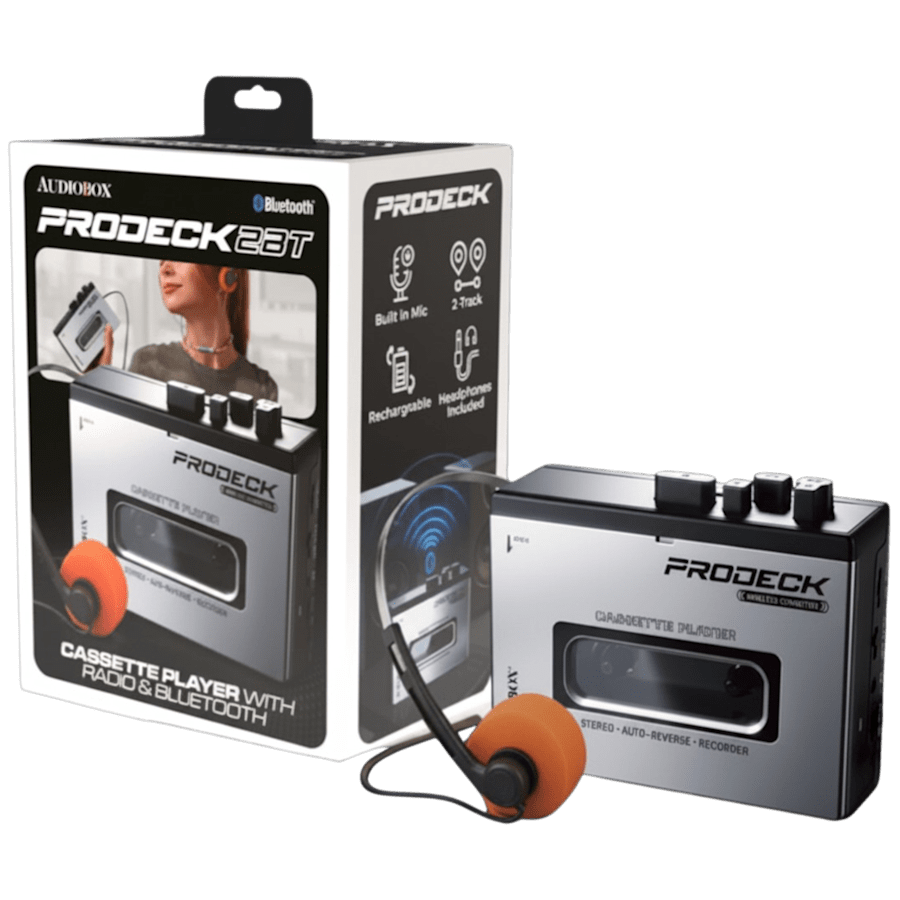 The Bluetooth Cassette Player & Recorder