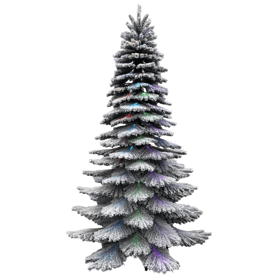 The 7.5-Foot Northern Lights Christmas Tree with 23 Functions