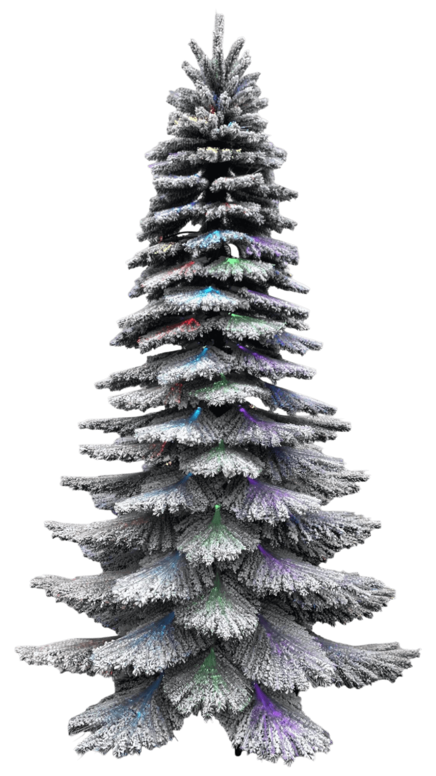 The 7.5-Foot Northern Lights Christmas Tree with 23 Functions