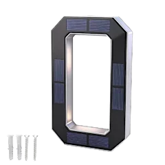 Infinite Basics Solar LED House Number Sign (6.7")
