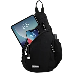 Eastsport Ergo Sling Bag with Water Bottle Pocket