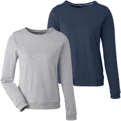 2-Pack: Puma Ladies' Cloudspun Crewneck Sweatshirts