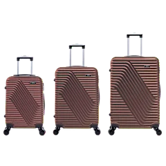 TUCCI Italy Travola 3-Piece Hardside Luggage Set