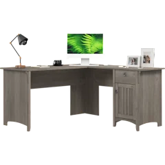 Salinas 60W L Shaped Desk with Storage