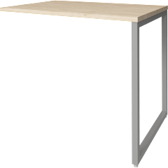 Easy Office 36W x 24D Return/Bridge with Leg
