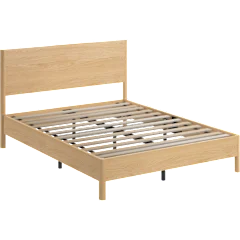 Vera Queen Platform Bed Frame with Headboard