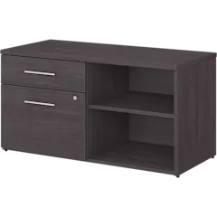 Office 500 Low Storage Cabinet with Drawers and Shelves