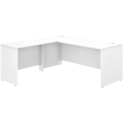Studio C 72W x 30D L Shaped Desk with 42W Return