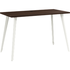 Vista 48W x 24D Computer Desk with Splayed Metal Legs