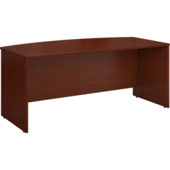 Series C 72W x 36D Bow Front Desk