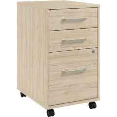 Vista 3 Drawer Mobile File Cabinet
