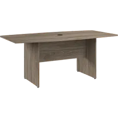 72-inch Office Conference Table with Wood Base