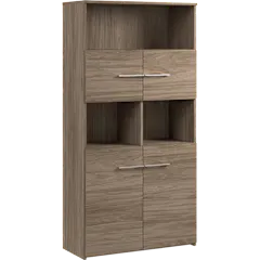 Office 500 5 Shelf Bookcase with Doors