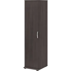 Universal Tall Narrow Storage Cabinet with Door and Shelves