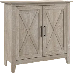 Key West Small Storage Cabinet with Doors and Shelves