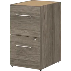 Office 500 16W 2 Drawer File Cabinet - Assembled