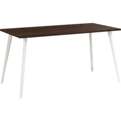 Vista 60W x 30D Computer Desk with Splayed Metal Legs
