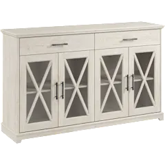 Lennox 60W Farmhouse Sideboard Buffet Cabinet with Drawers