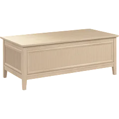 Camille 47W Fluted Lift Top Coffee Table with Storage